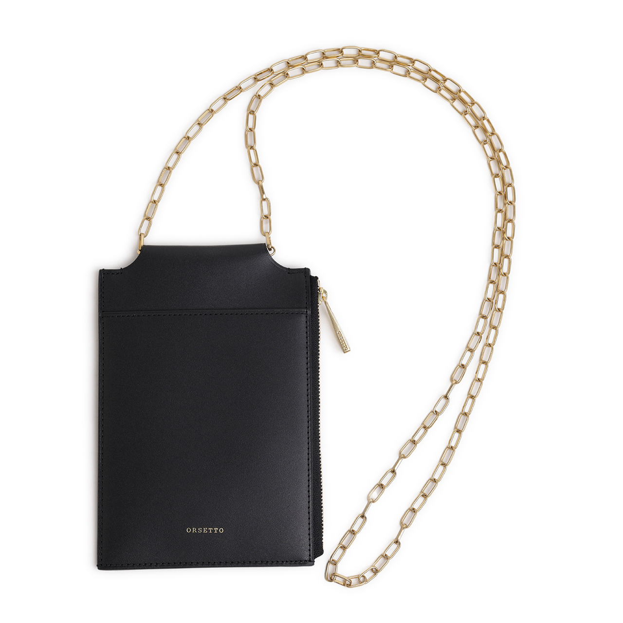 ORSETTO オルセット ショルダー スマホ チェーンストラップ レザー