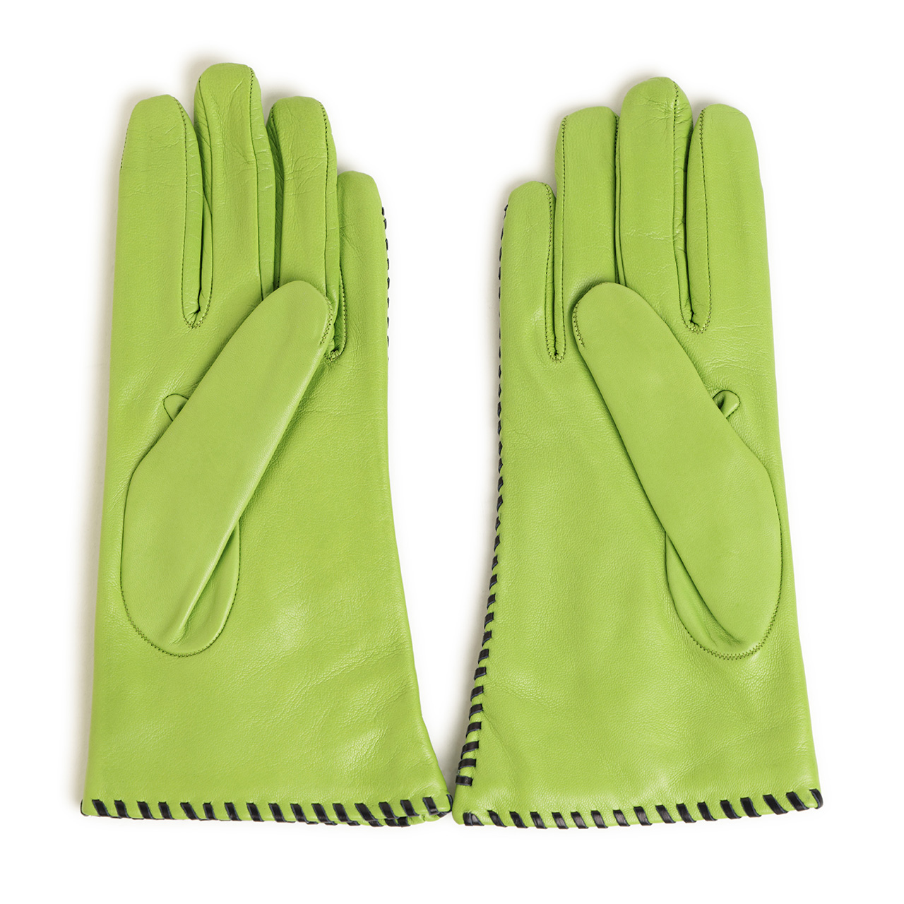 CARIDEI カリディ レザー グローブ パイピング ハンドステッチ ラム