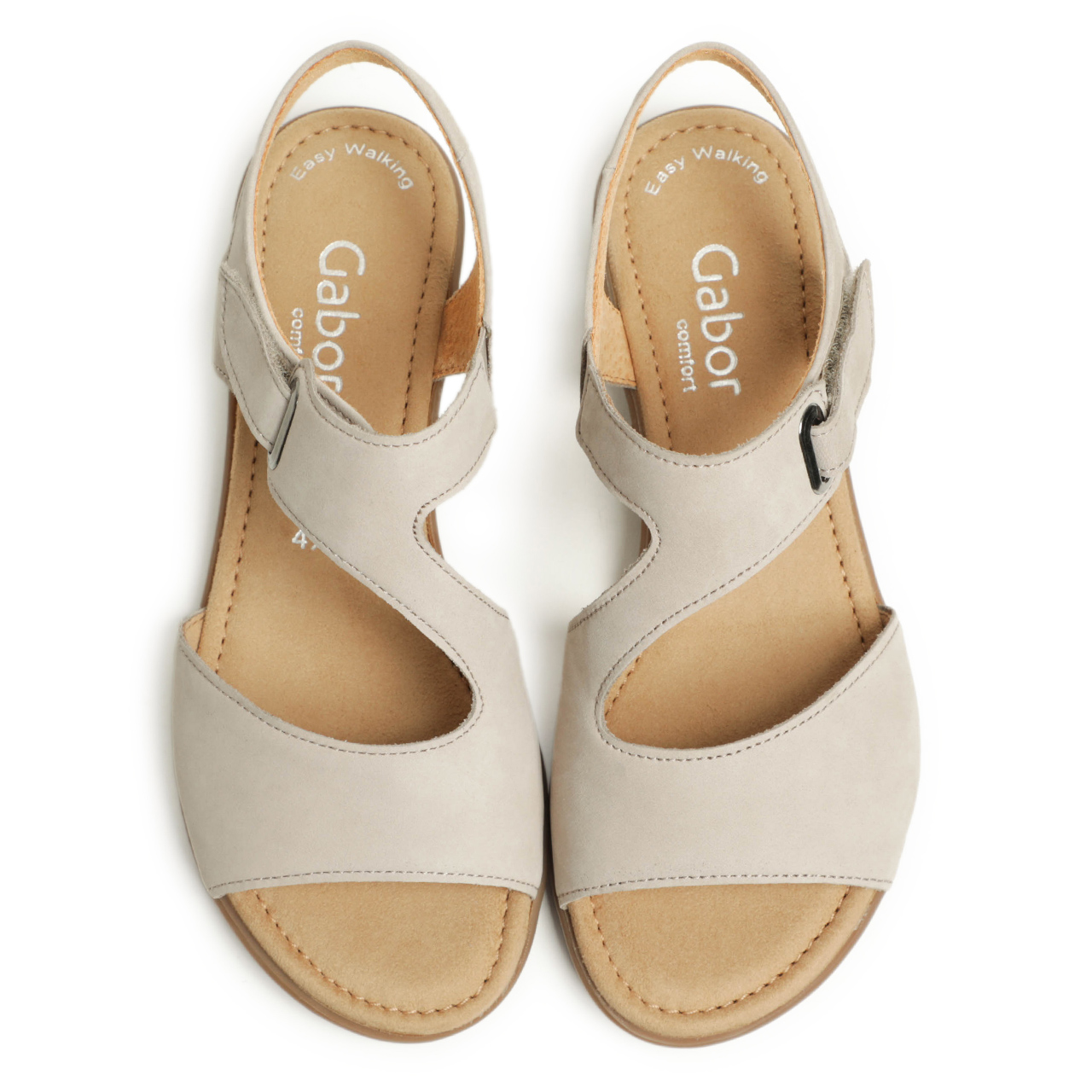 gabor ガボール サンダル ローヒール オープントゥ ストラップ