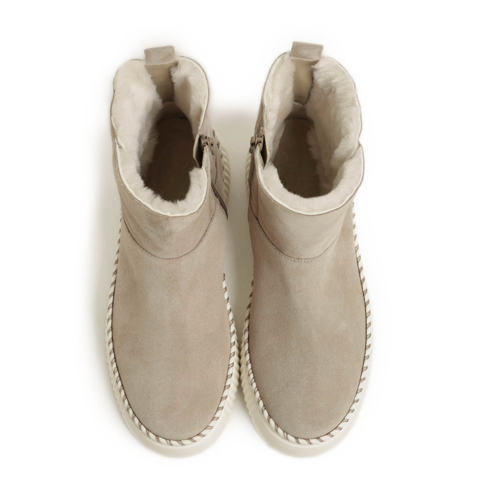 gabor ガボール ブーツ ムートン スエード スリッポン ショートブーツ