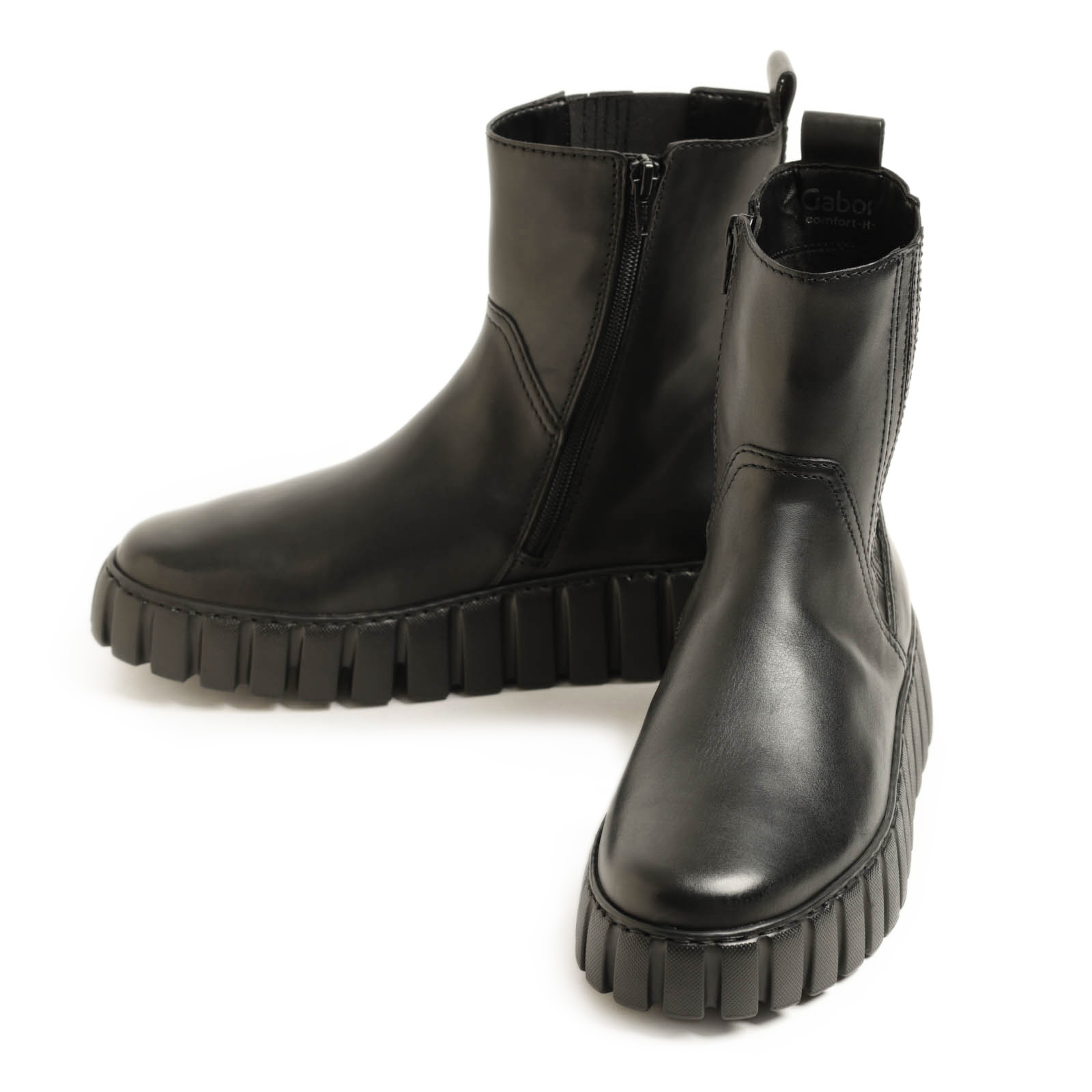 gabor ガボール レディース ブーツ サイドゴア サイドジップ ショート