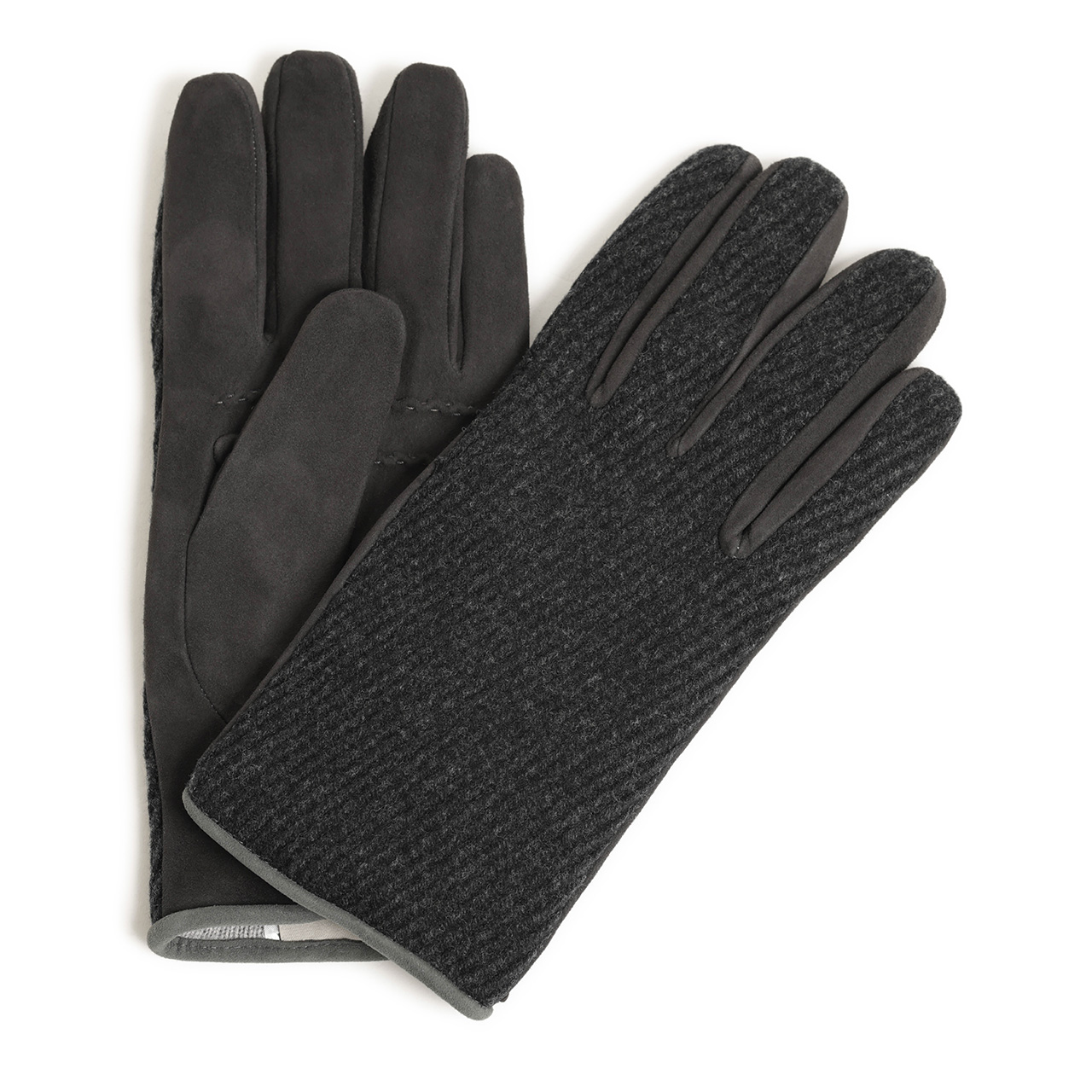 397新品GALA GLOVESガラグローブ羊革ニットコンビ手袋イタリア製 GALA