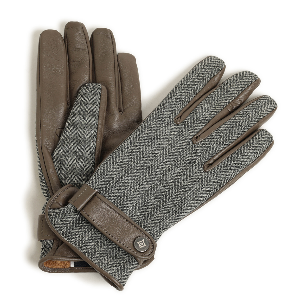 ★新品★GALA GLOVES　メンズ　高級レザー手袋　スエード　ベルト　黒 ☆新品☆GALA GLOVES メンズ 高級レザー手袋 スエード ベルト 黒