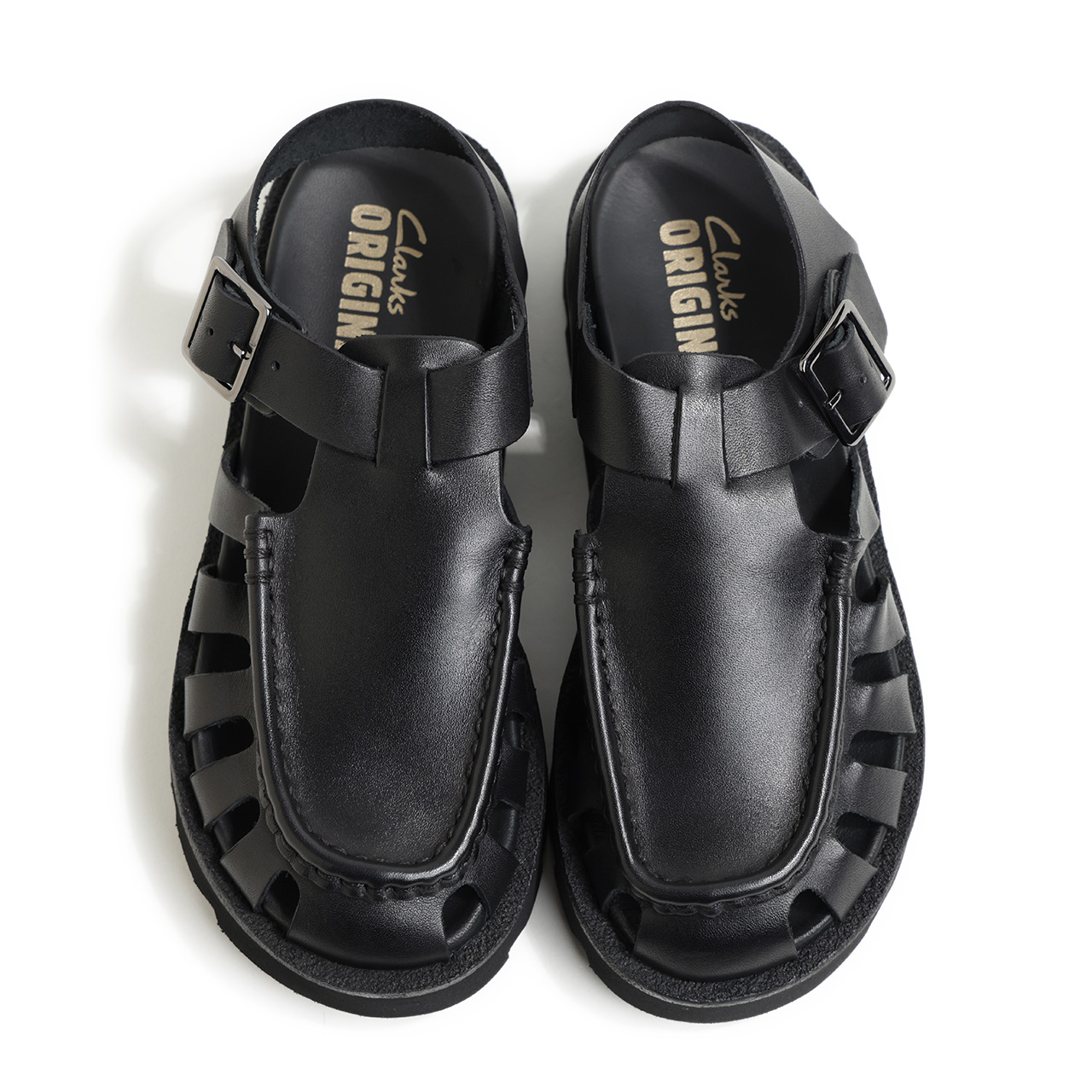 Clarks クラークス サンダル Meare Buckle メアバックル レザー