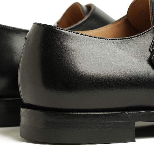 CROCKETT＆JONES クロケット＆ジョーンズ シューズ レザー カーフ ダブルモンク キャップトゥ LOWNDES ロウンズ シティソール  348E BLACK/ブラック｜CROCKETT u0026 JONES｜菅原靴店