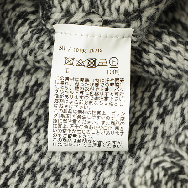 Gran Sasso グランサッソ ニット モックネックミドルゲージ ウール