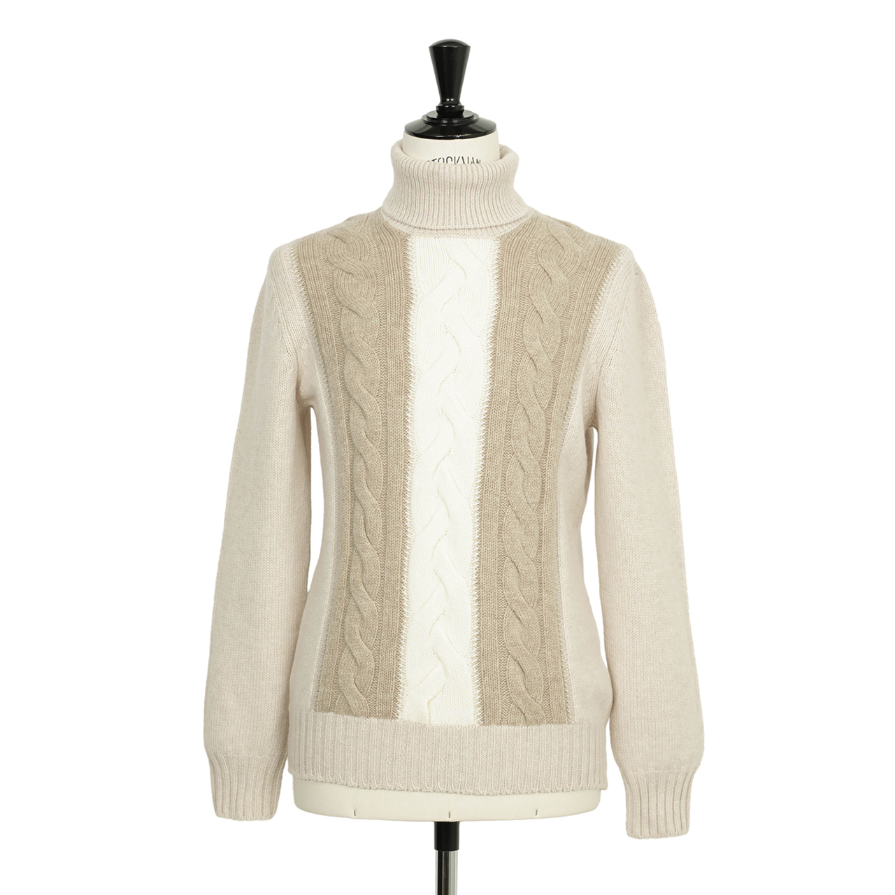 Gran Sasso グランサッソ ニット タートルネック ミドルゲージ