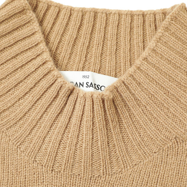 Gran Sasso グランサッソ ニット モックネック ハイゲージ 24171 25024