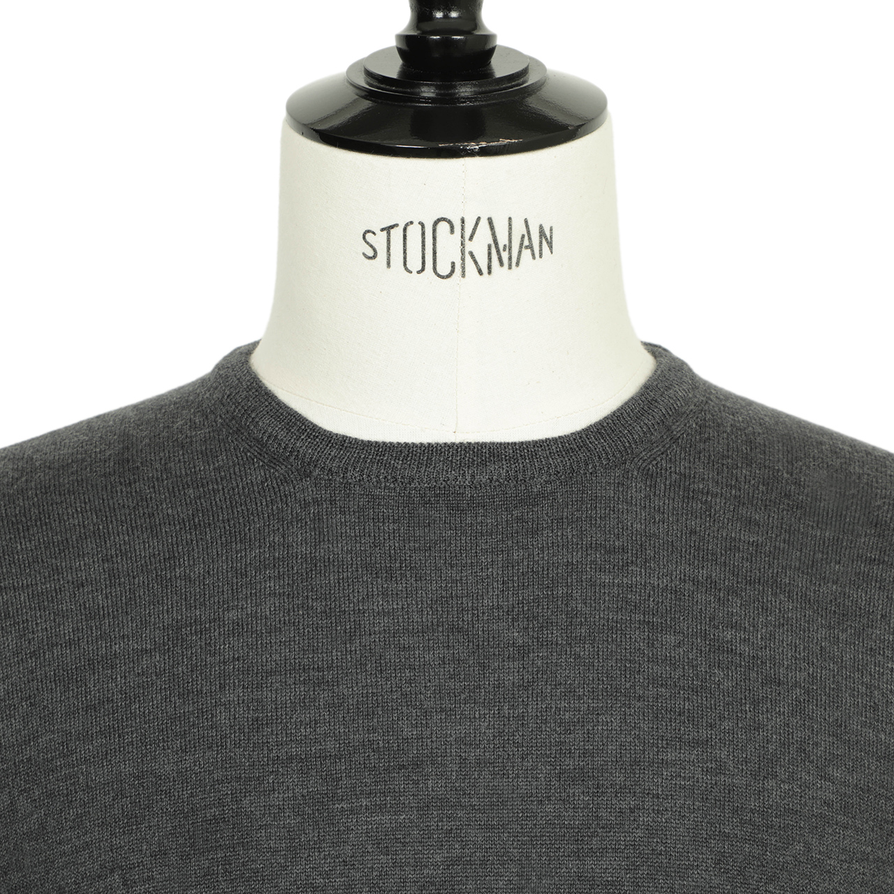 Gran Sasso グランサッソ ニット ハイゲージ クルーネック ウール