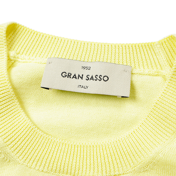Gran Sasso グランサッソ ニット Tシャツ ハイゲージ オーガニック 