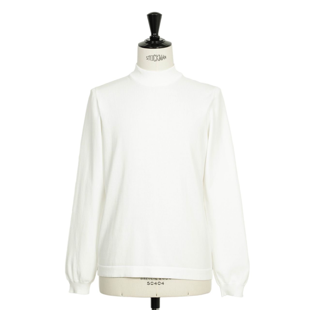 Gran Sasso グランサッソ ニット ハイゲージ コットン モック