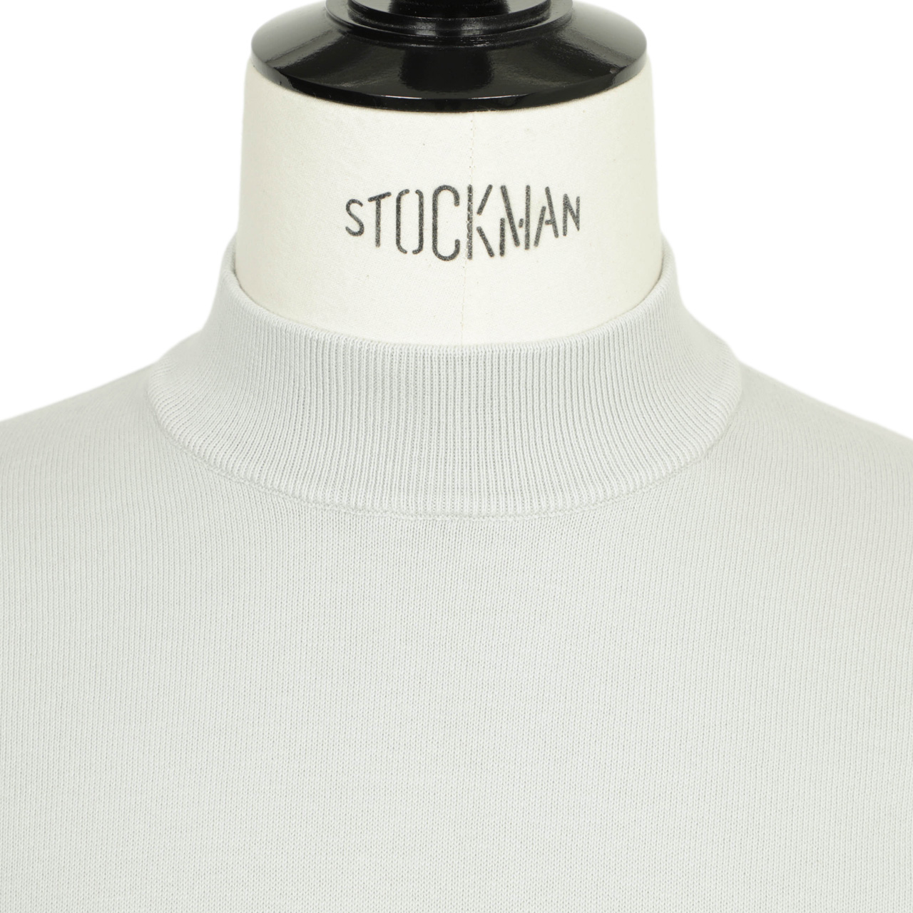 Gran Sasso グランサッソ モックネック 半袖ニット Gran Sasso グランサッソ モックネック半袖ニット/LUPETTO M/M