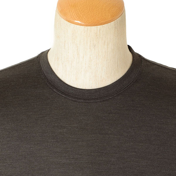 Gran Sasso グランサッソ ニット Tシャツ ハイゲージ シルク 半袖 