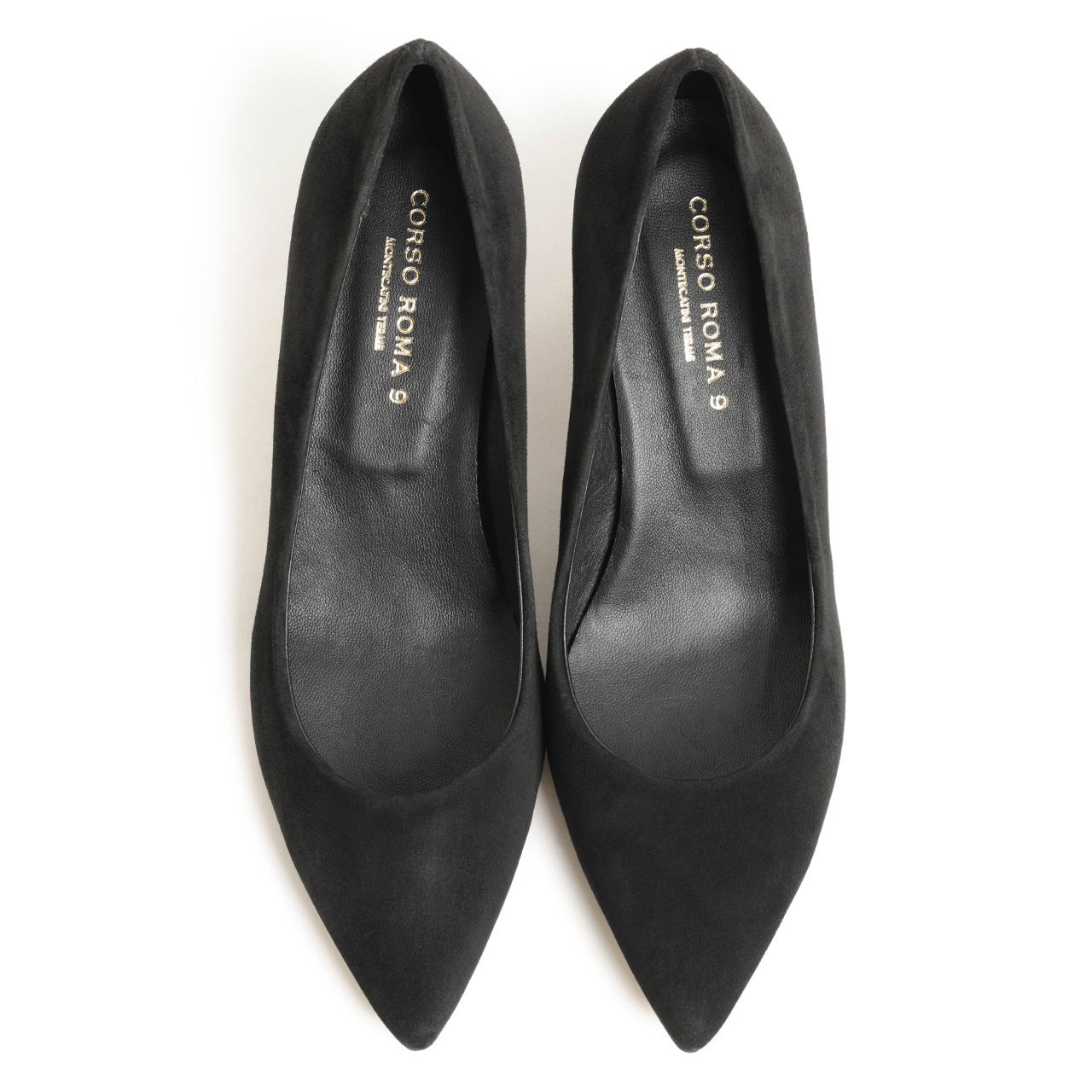 CORSO ROMA 9 コルソローマ VIOLA500 ノーヴェ パンプス スエード