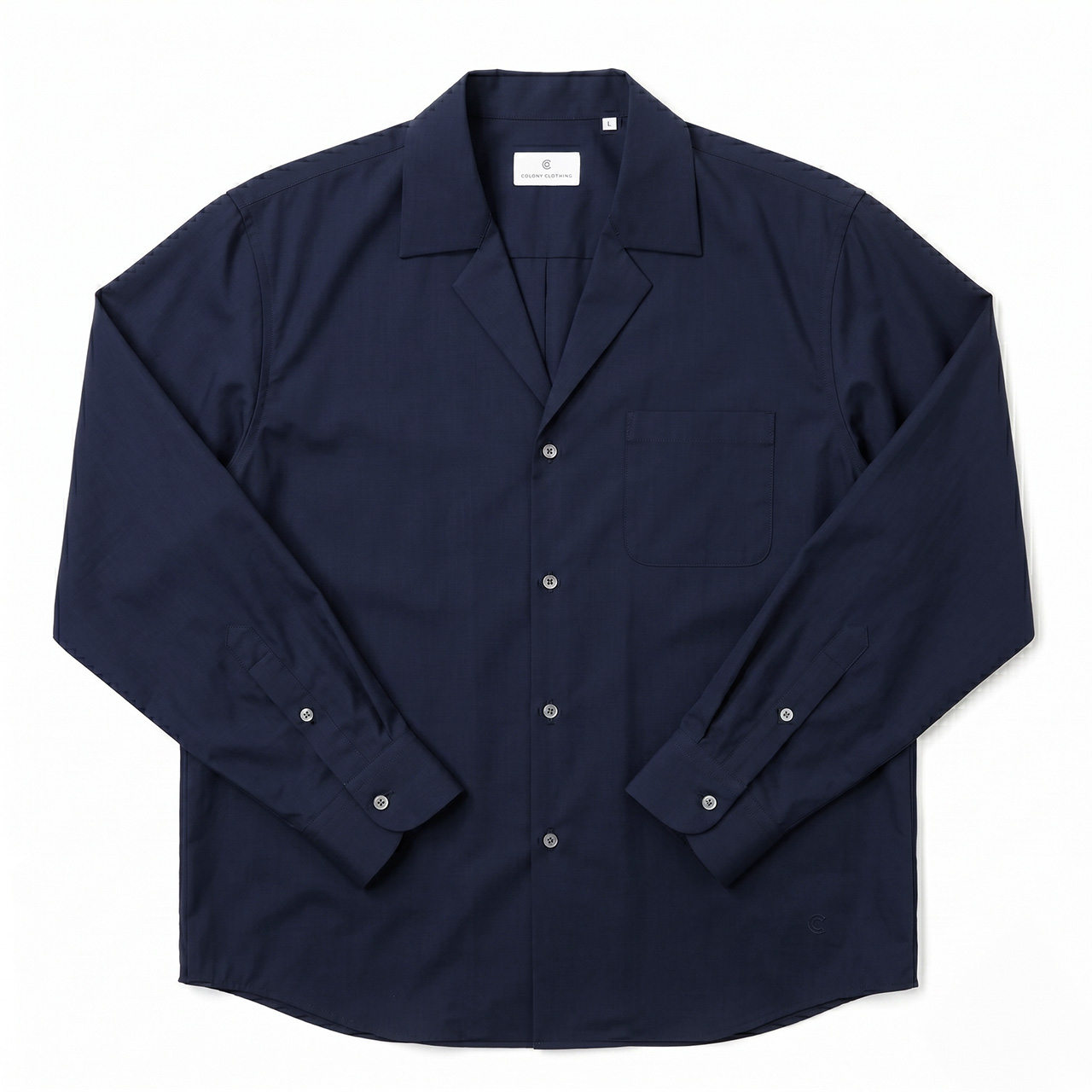 COLONY CLOTHING コロニークロージング 開襟 シャツ オープンカラー COLONY CLOTHING コロニークロージング 開襟 シャツ オープンカラー