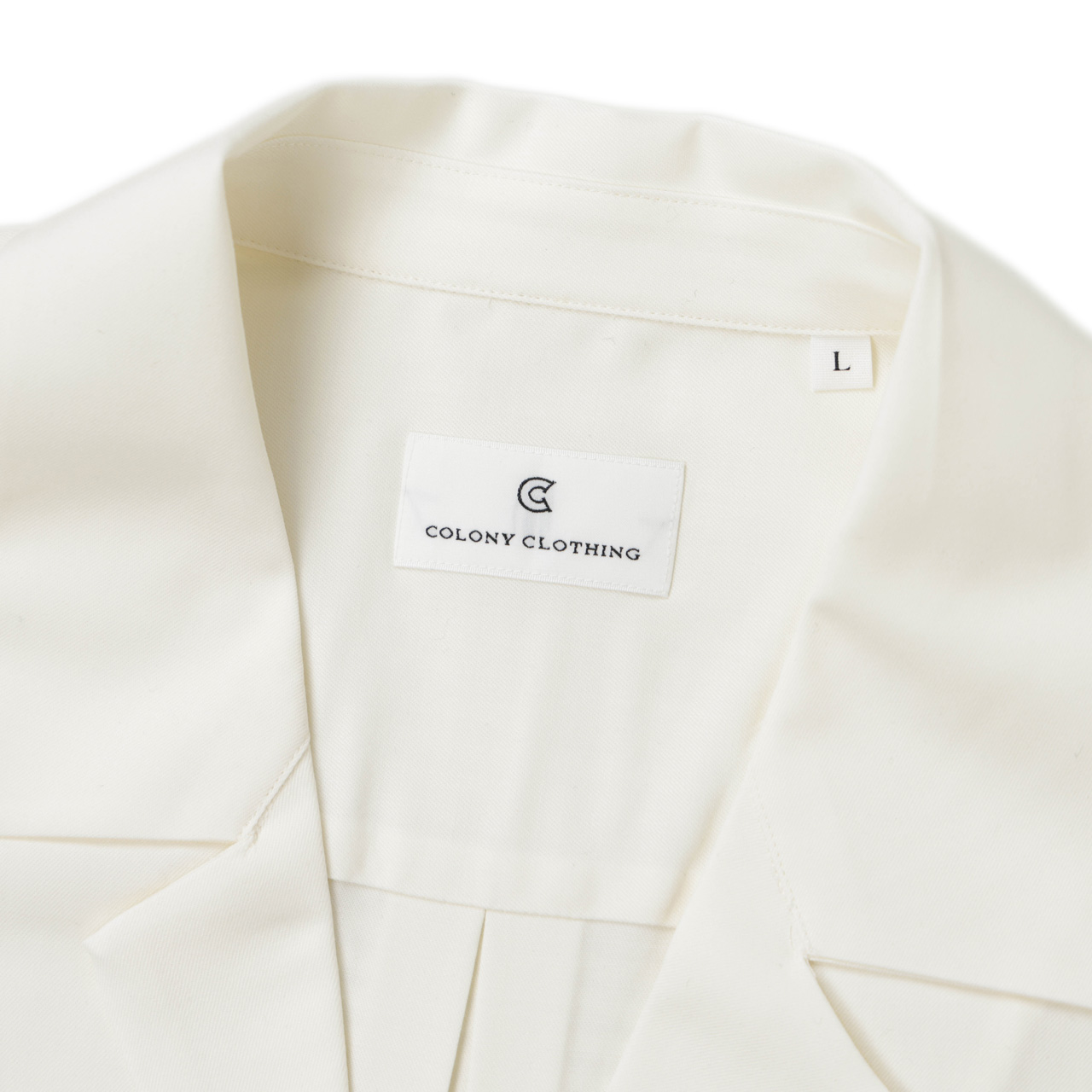 COLONY CLOTHING コロニークロージング 開襟 シャツ オープンカラー
