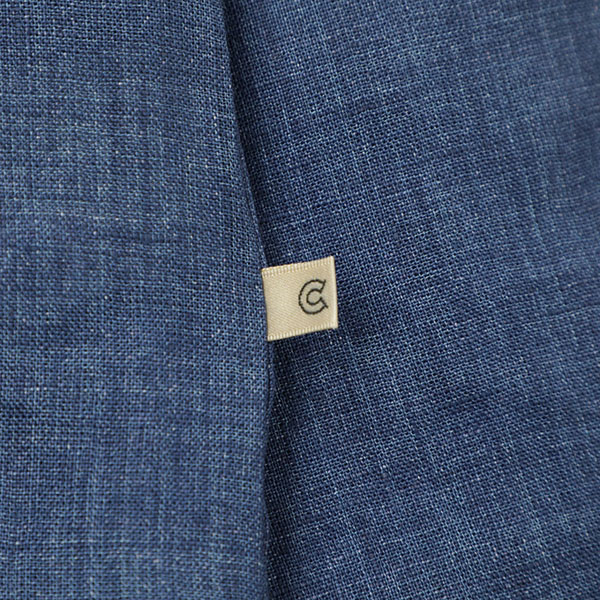 グローンインザサン CANCLINI　リネンジャケット　ブルー　日本製　サイズ2 COLONY CLOTHING コロニークロージング プールサイドシャツ