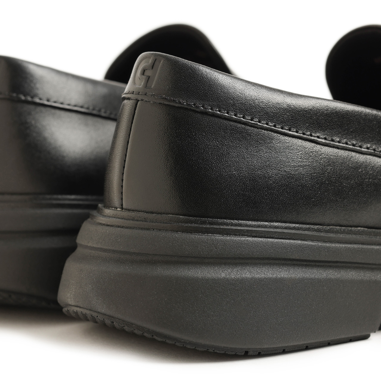 美品　コールハーン　厚底　レザースリッポン ローファー　25cm COLE HAAN コールハーン ORIGINALGRAND CITYSPECTRE ベネチアン