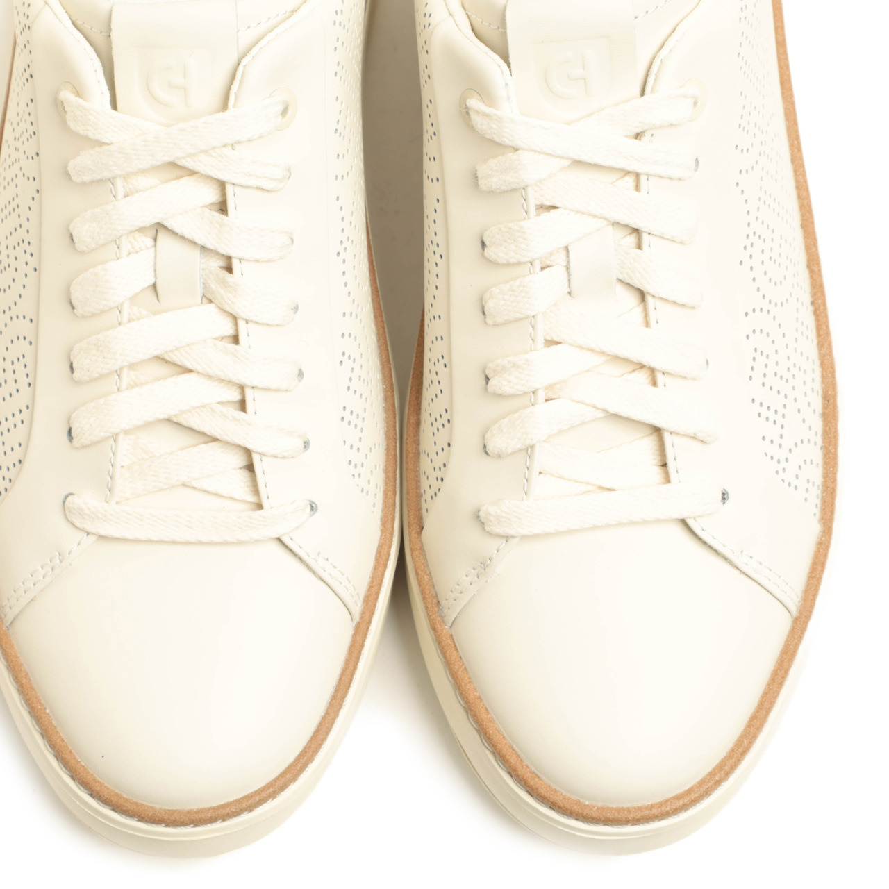 COLE HAAN コールハーン スニーカー シューズ レザー パンチング