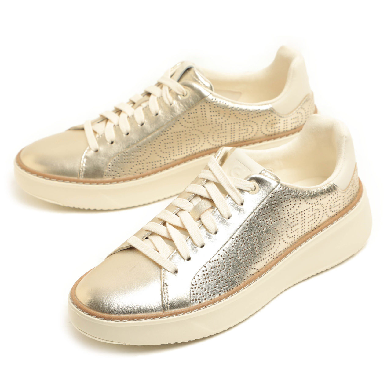 GOLDEN  PEINT SNEAKERS スニーカー 35サイズ GOLDEN GOOSE（ゴールデングース） GOLDEN GOOSE LEOPARD MID STAR