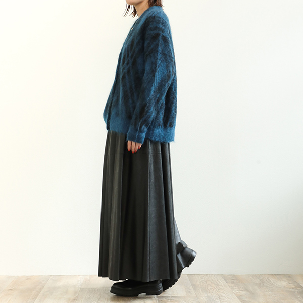 SACRA サクラ レディース カーディガン ニット ジャカード