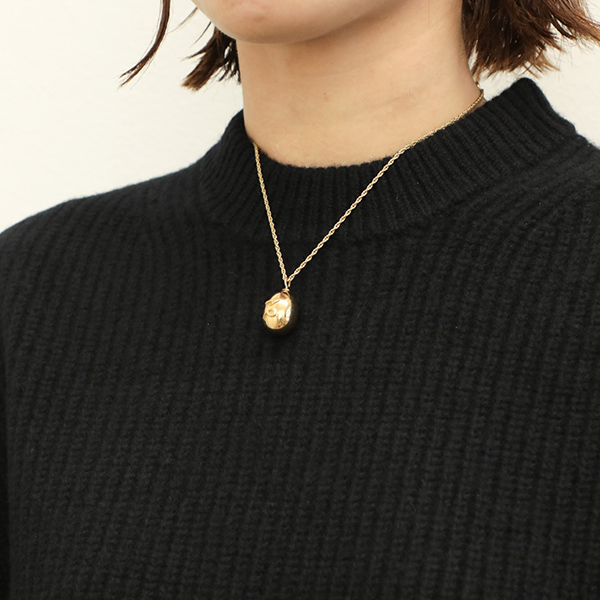 SACRA サクラ レディース ニット 片畦 プルオーバー クルーネック