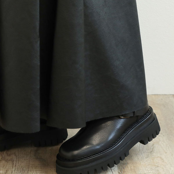 SACRA サクラ レディース スカート ロング フレア プリーツ