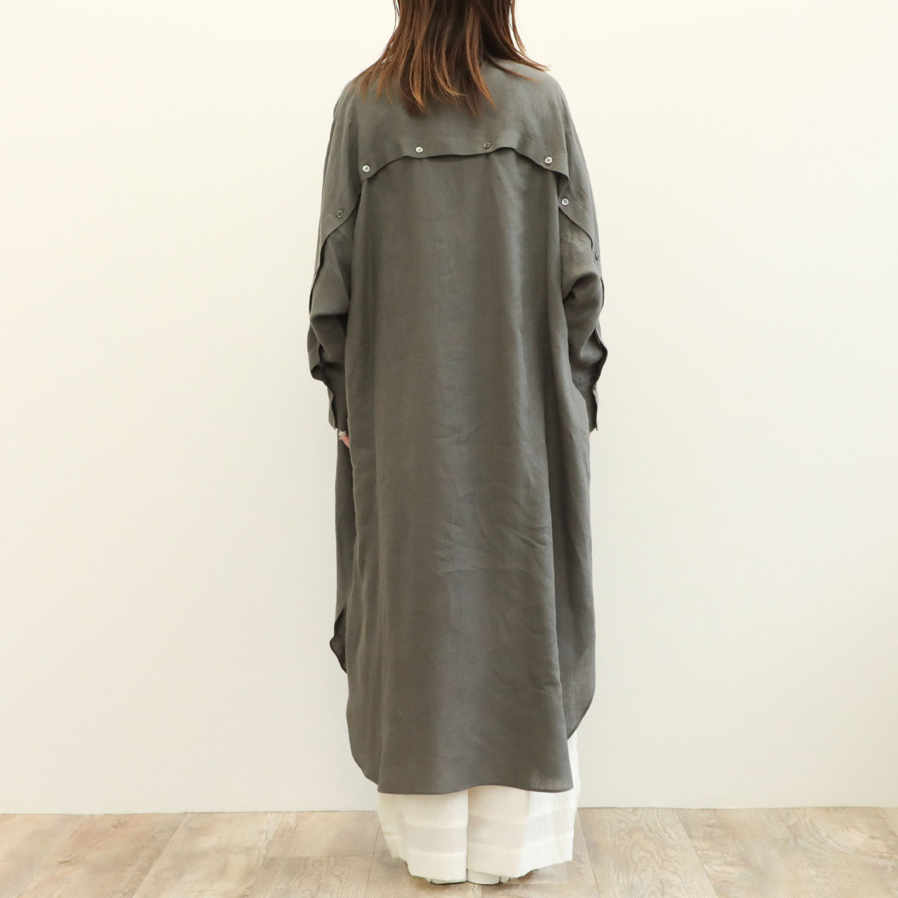 PREMIUM BELGIUM LINEN OP | ONE PIECE | SACRA（サクラ