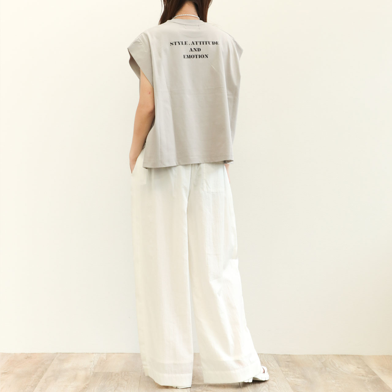 SACRA サクラ レディース カットソー Tシャツ クルーネック
