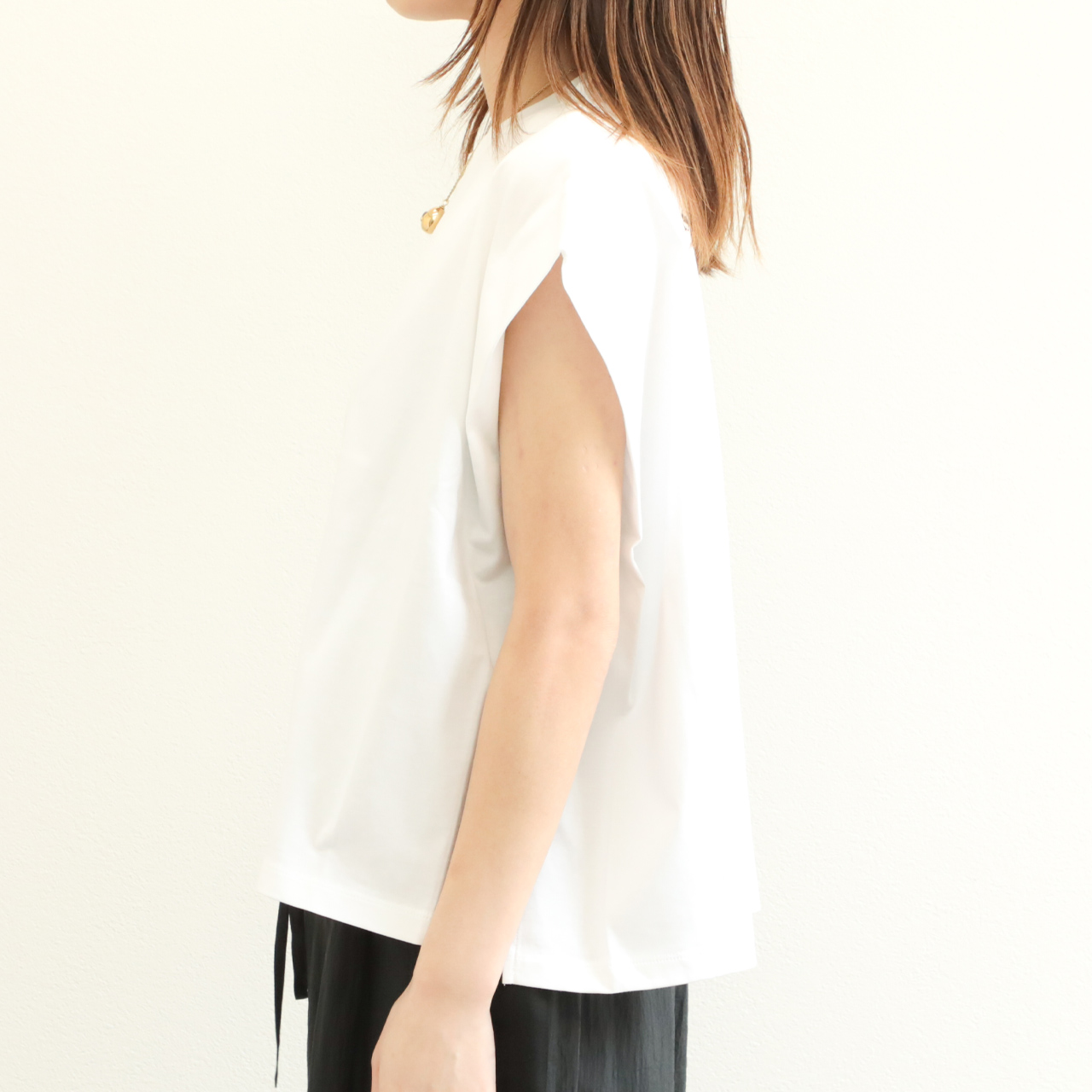 SACRA サクラ レディース カットソー Tシャツ クルーネック コットン