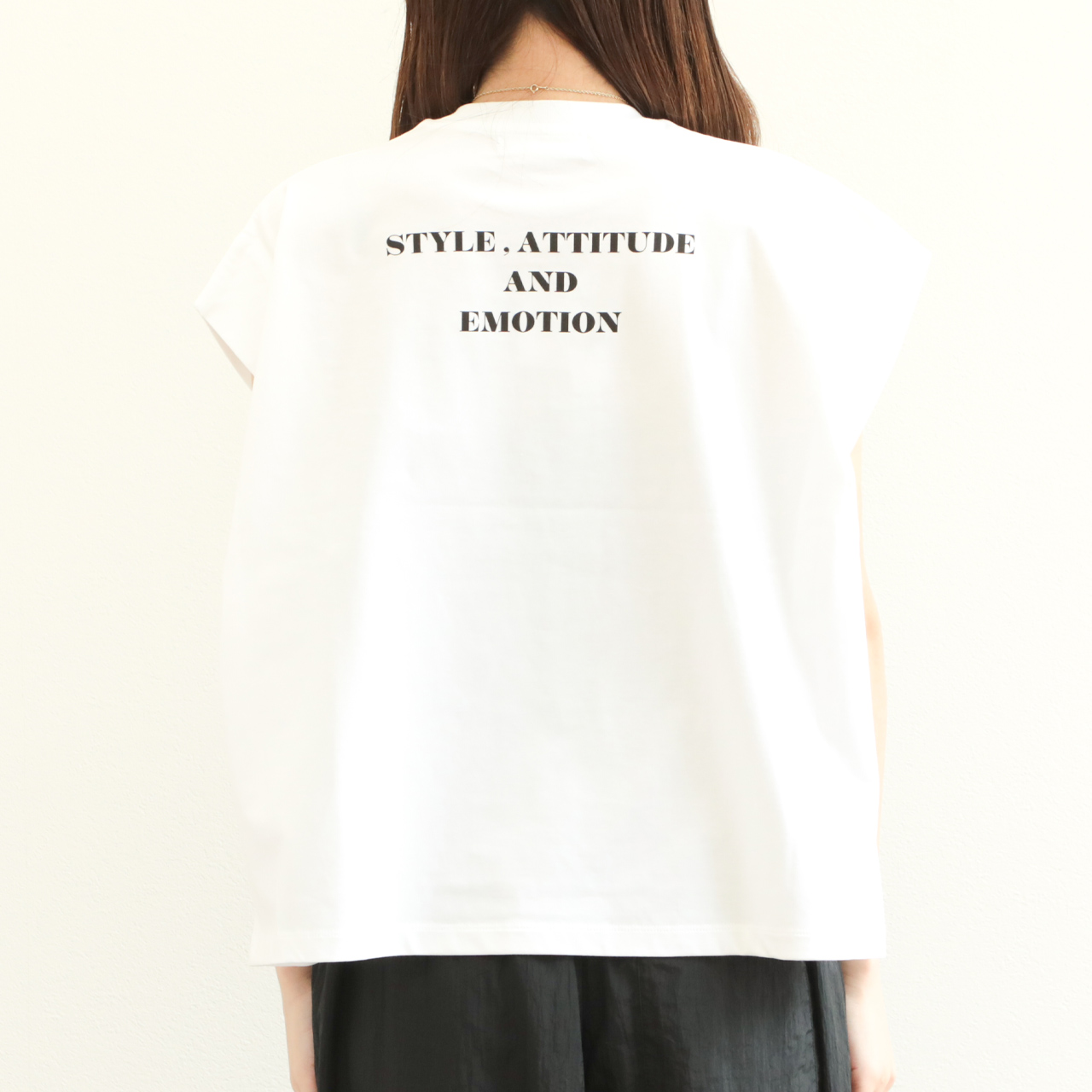 SACRA サクラ レディース カットソー Tシャツ クルーネック コットン