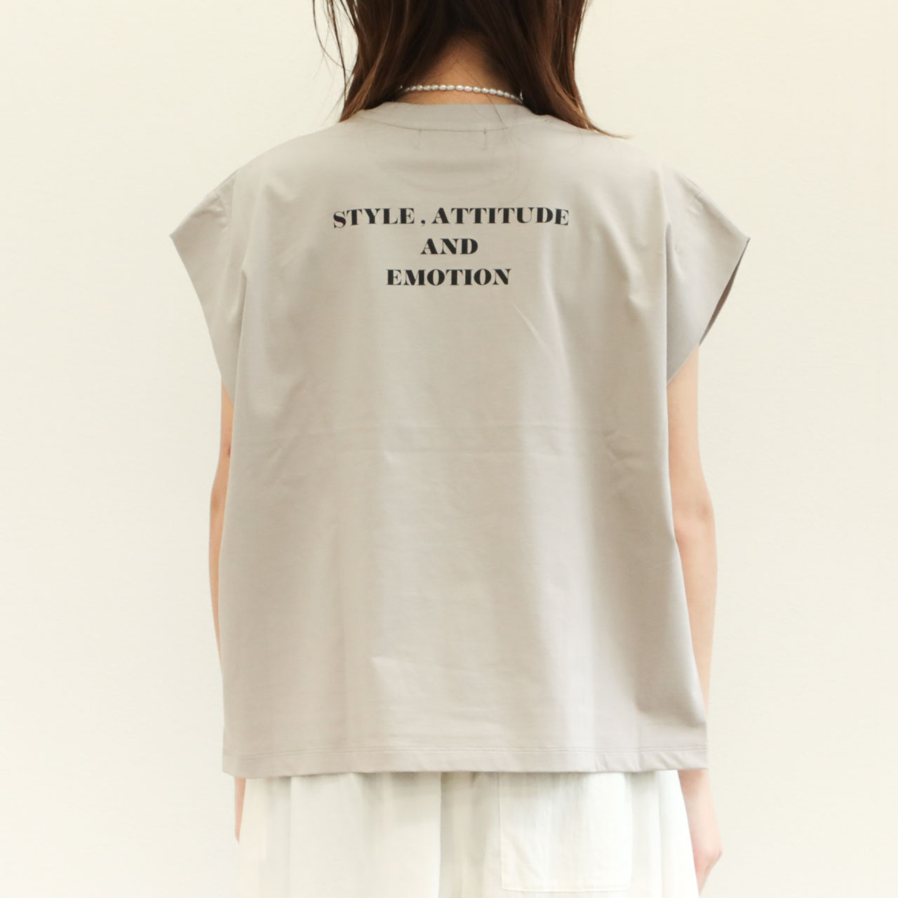 SACRA サクラ レディース カットソー Tシャツ クルーネック コットン