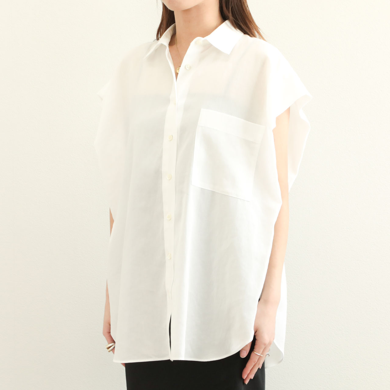 SUPERIOR COTTON POPLIN SHIRT | SHIRT/BLOUSE | SACRA（サクラ