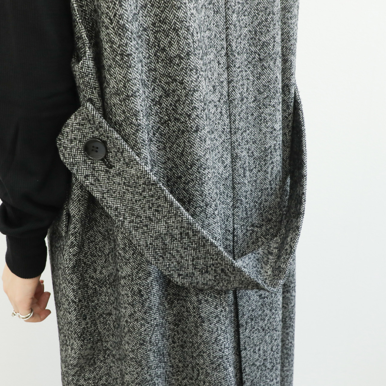 SACRA サクラ レディース ベスト ジレ ウール ポリエステル アクリル