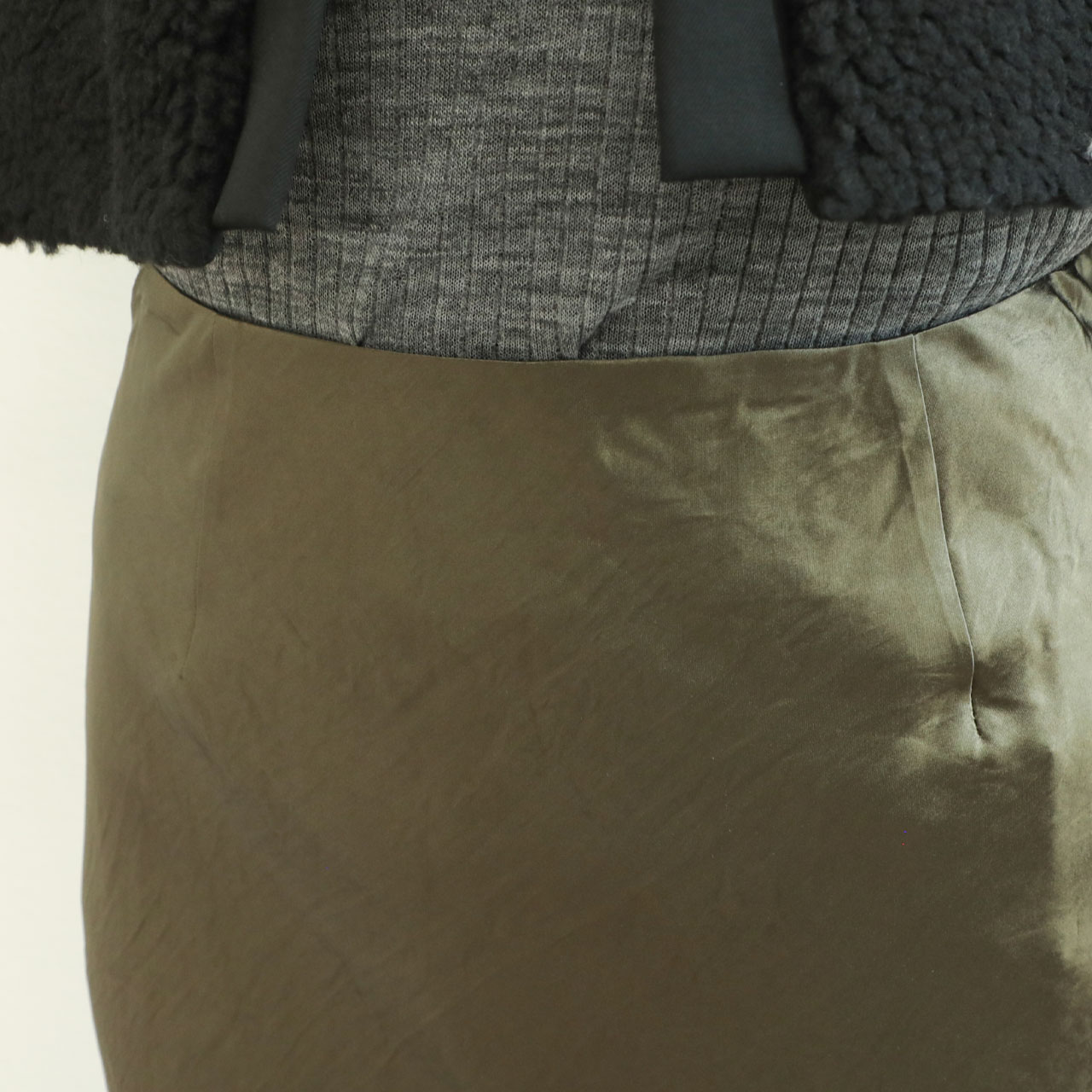 【新品】SACRAサクラ　アセテートサテンスカート　ロング　カーキ　38 楽天市場】【SALE！40%OFF】サクラ SACRA アセテートサテン