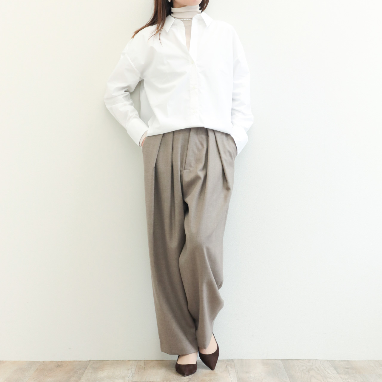 【SACRA】モダンアイヴィー パンツ ¥42,900（税込） SACRA】モダンアイヴィー パンツ （その他パンツ）｜23区