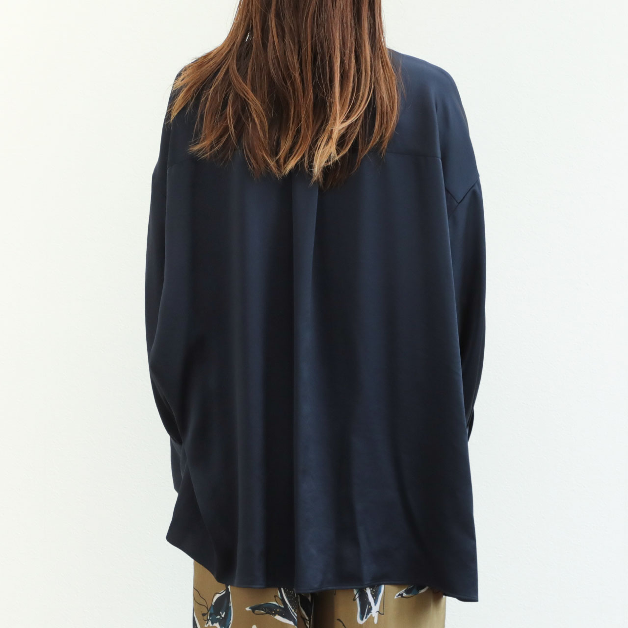 SACRA サクラ ブラウス？カットソー ネイビー SACRA サクラ レディース カットソー クルーネック オーガニック