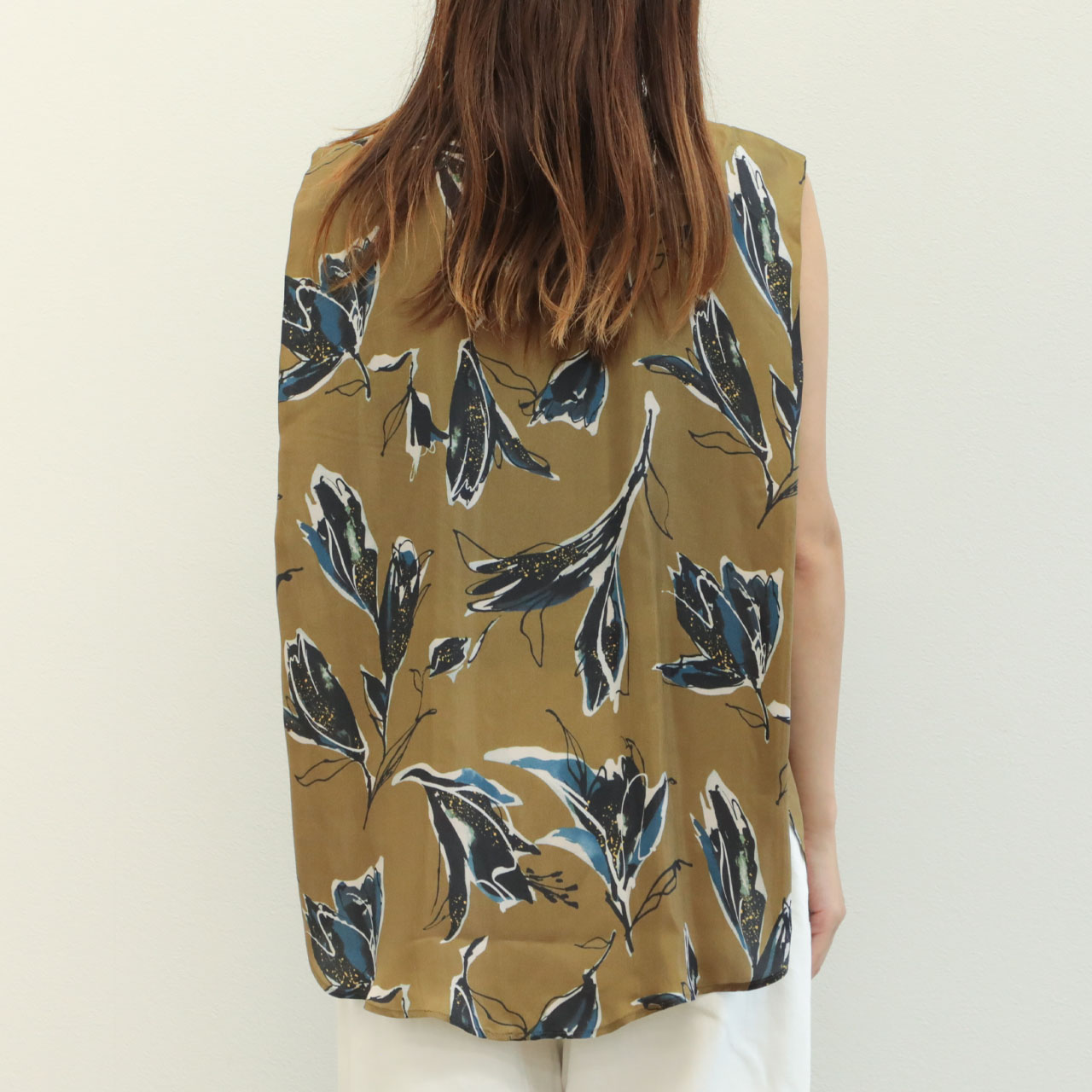 SA・KU・RA Palais ブラウス SACRA サクラ レディース シャツ ブラウス バンドカラー キュプラ