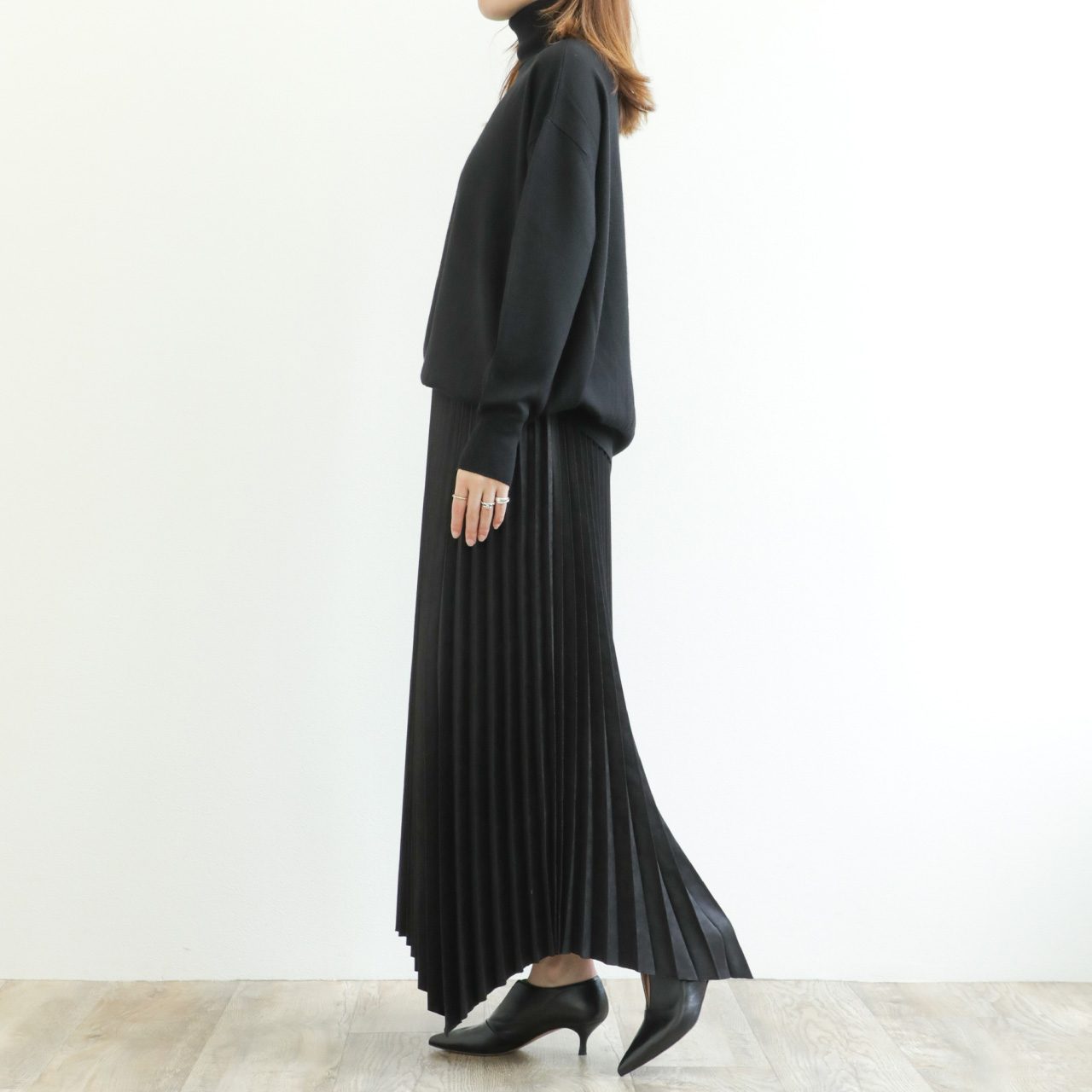 SACRA サクラ ニット タートルネック ビッグシルエット エクストラ