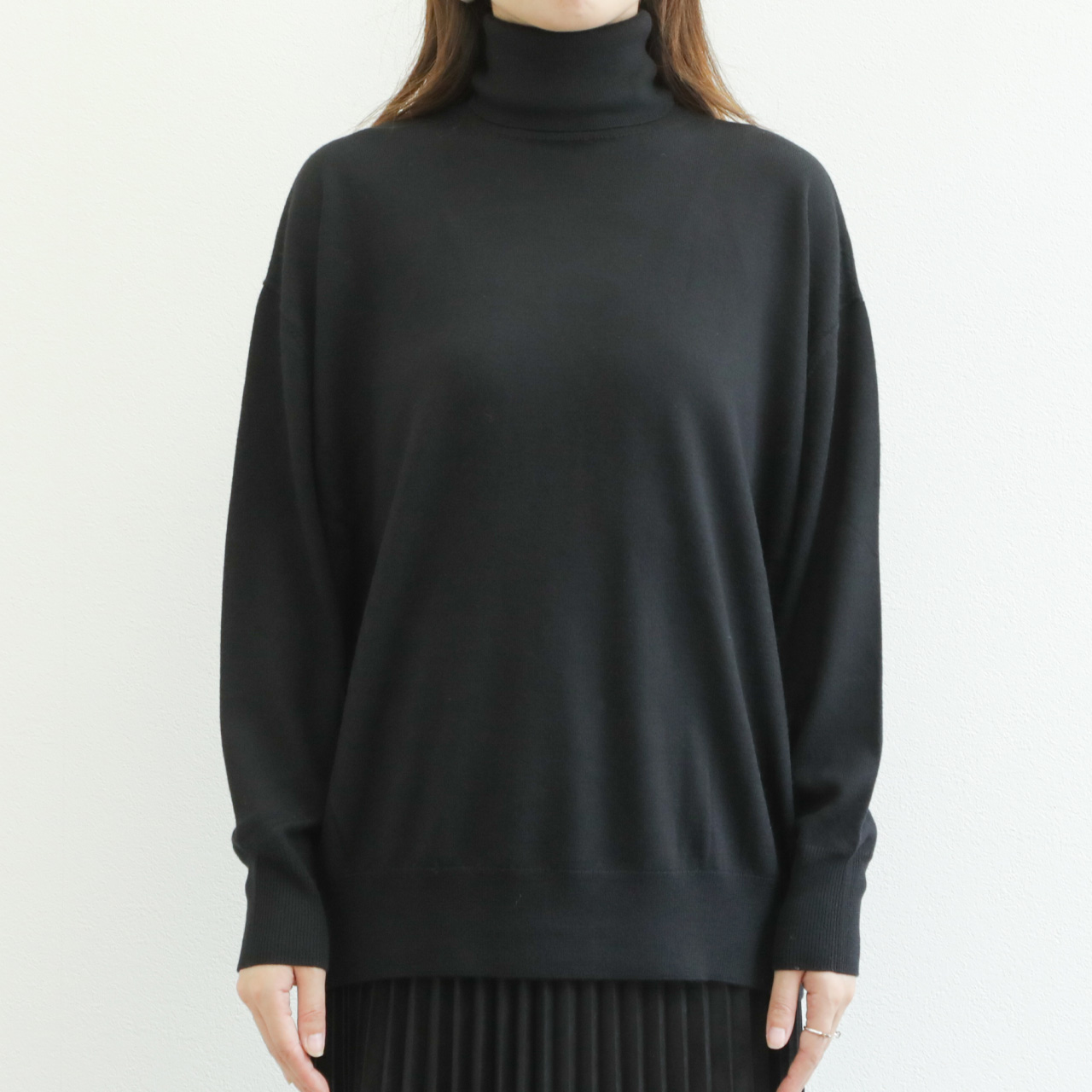 SACRA サクラ ニット タートルネック ビッグシルエット エクストラ