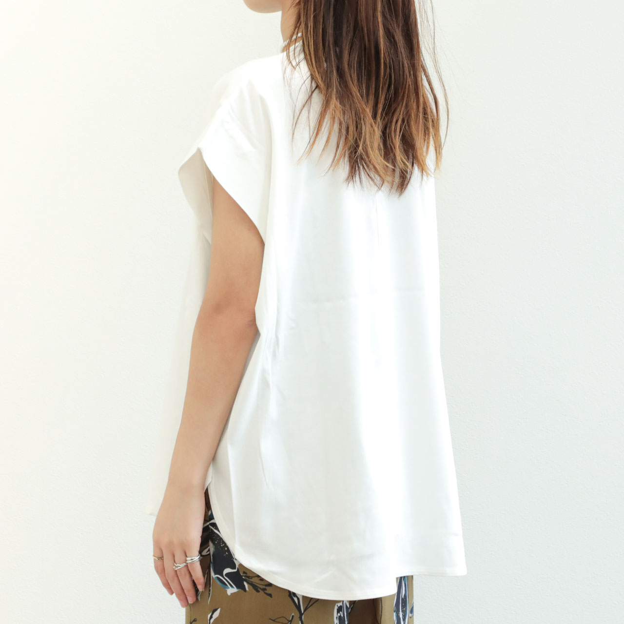 SACRA サクラ レディース カットソー クルーネック オーガニック