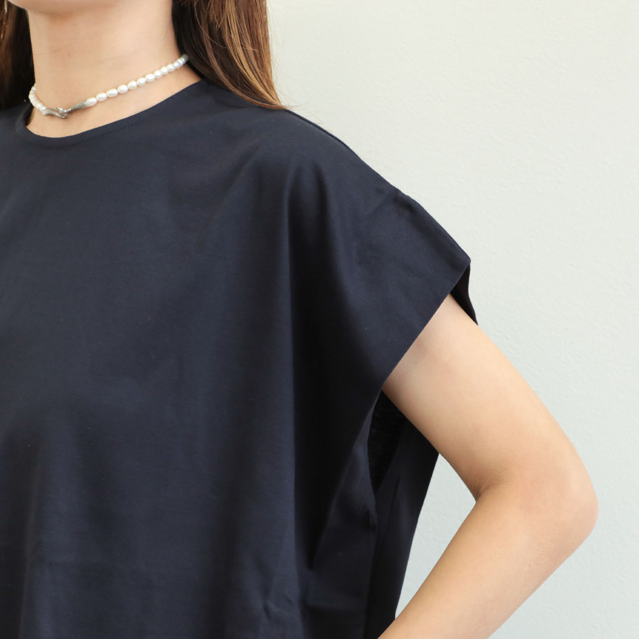 SACRA サクラ レディース カットソー クルーネック オーガニック