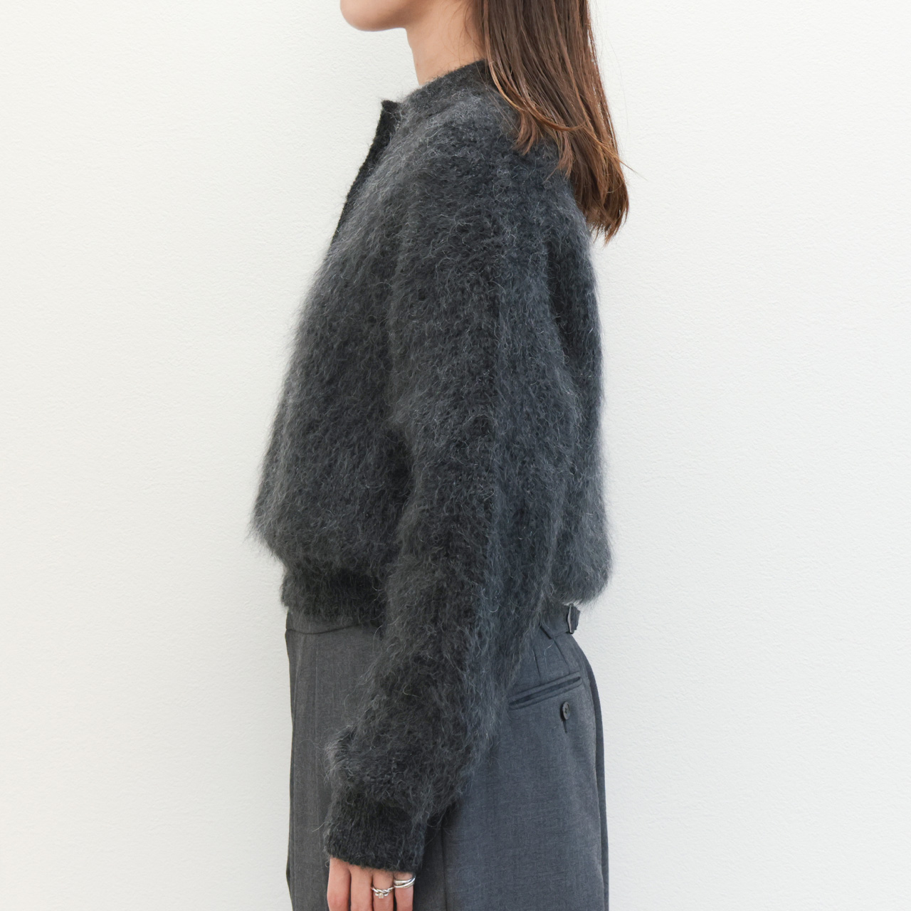 SACRA サクラ レディース ニット ローゲージ モヘア ナイロン