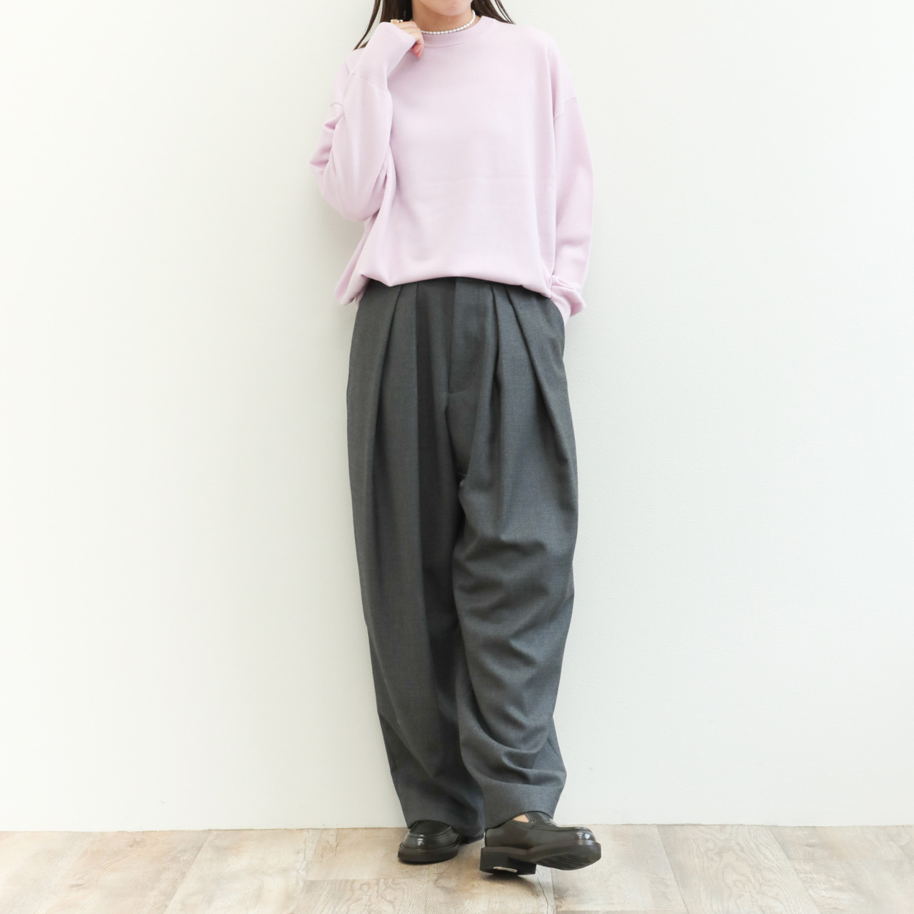 SACRA サクラ レディース ニット プルオーバー クルーネック