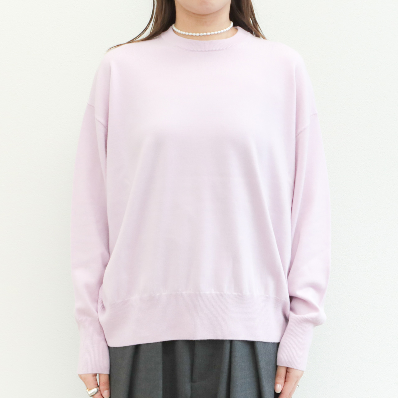 SACRA サクラ レディース ニット プルオーバー クルーネック