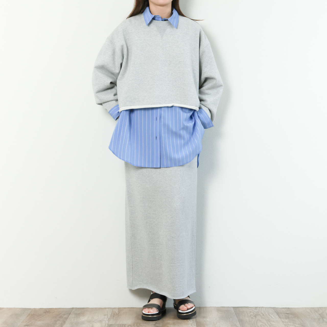 SACRA サクラ レディース シャツ ブラウス レギュラーカラー コットン