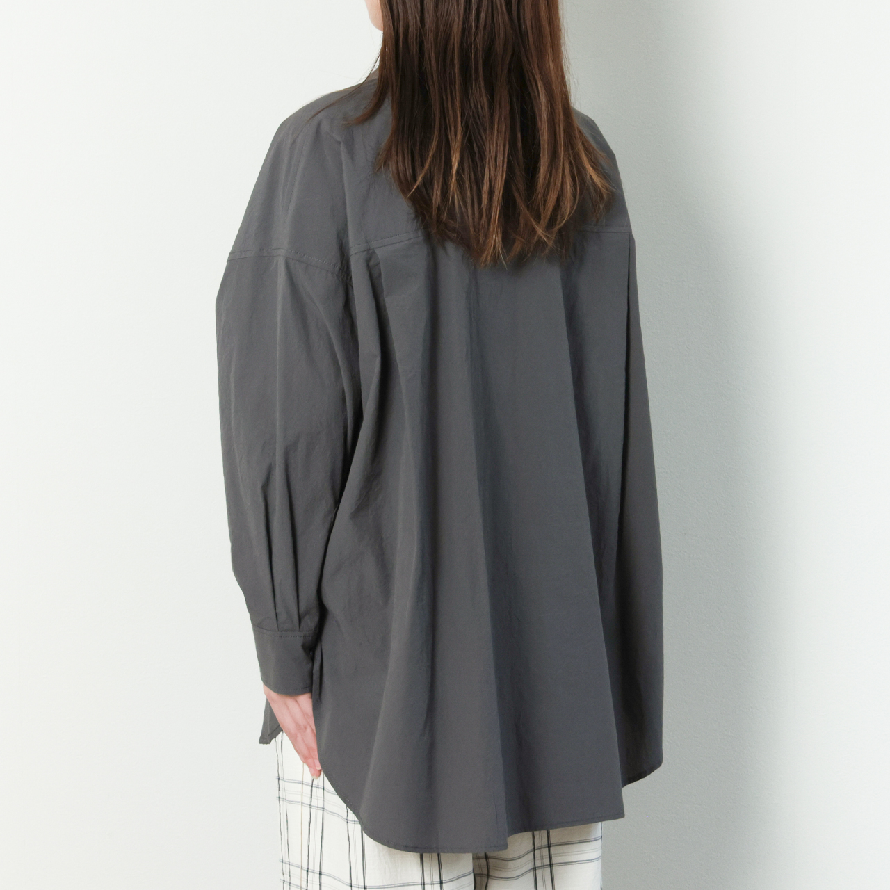 SACRA サクラ レディース シャツ ブラウス オーバーサイズ ワッシャー