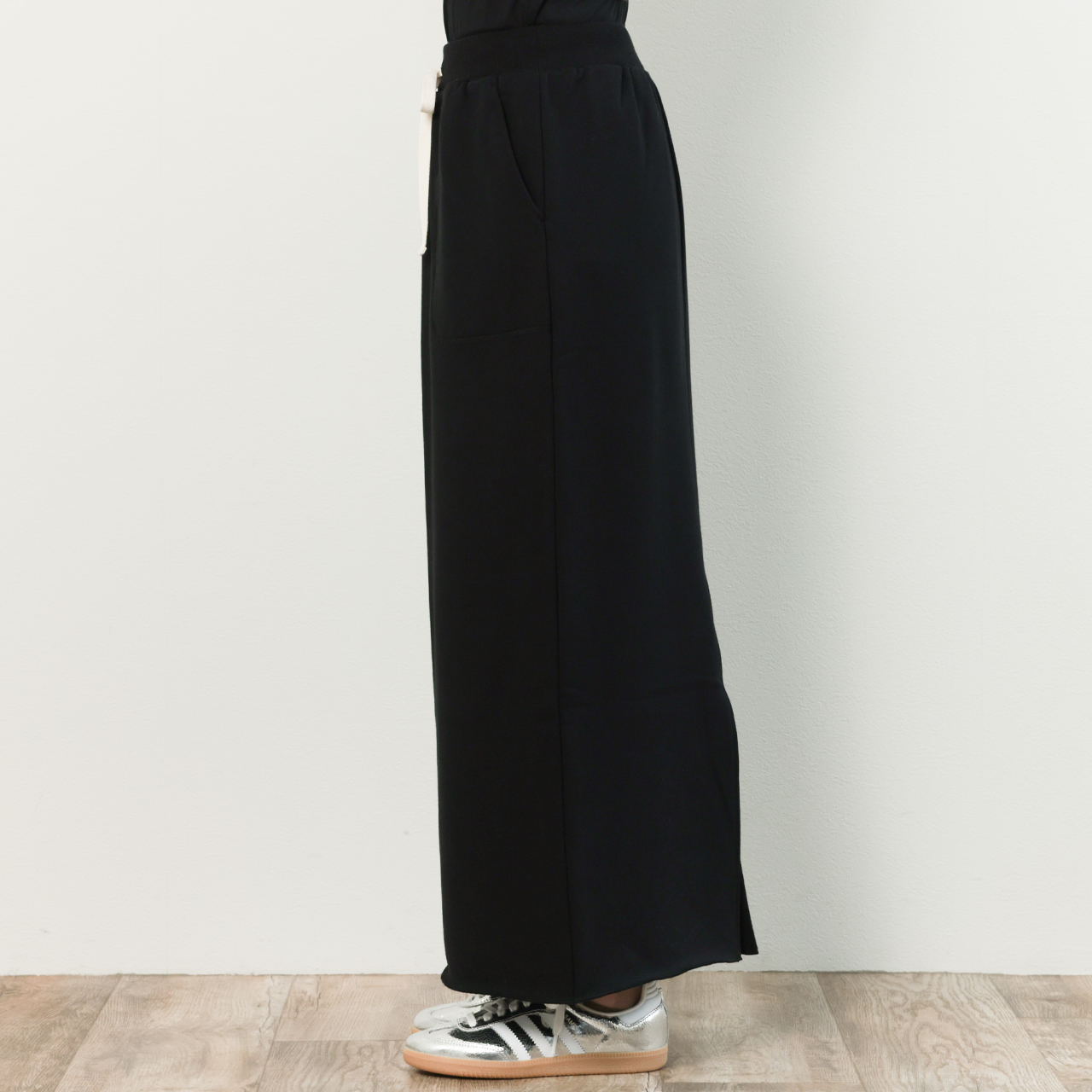 SACRA サクラ スカート スウェット レディース ロング ウエストゴム