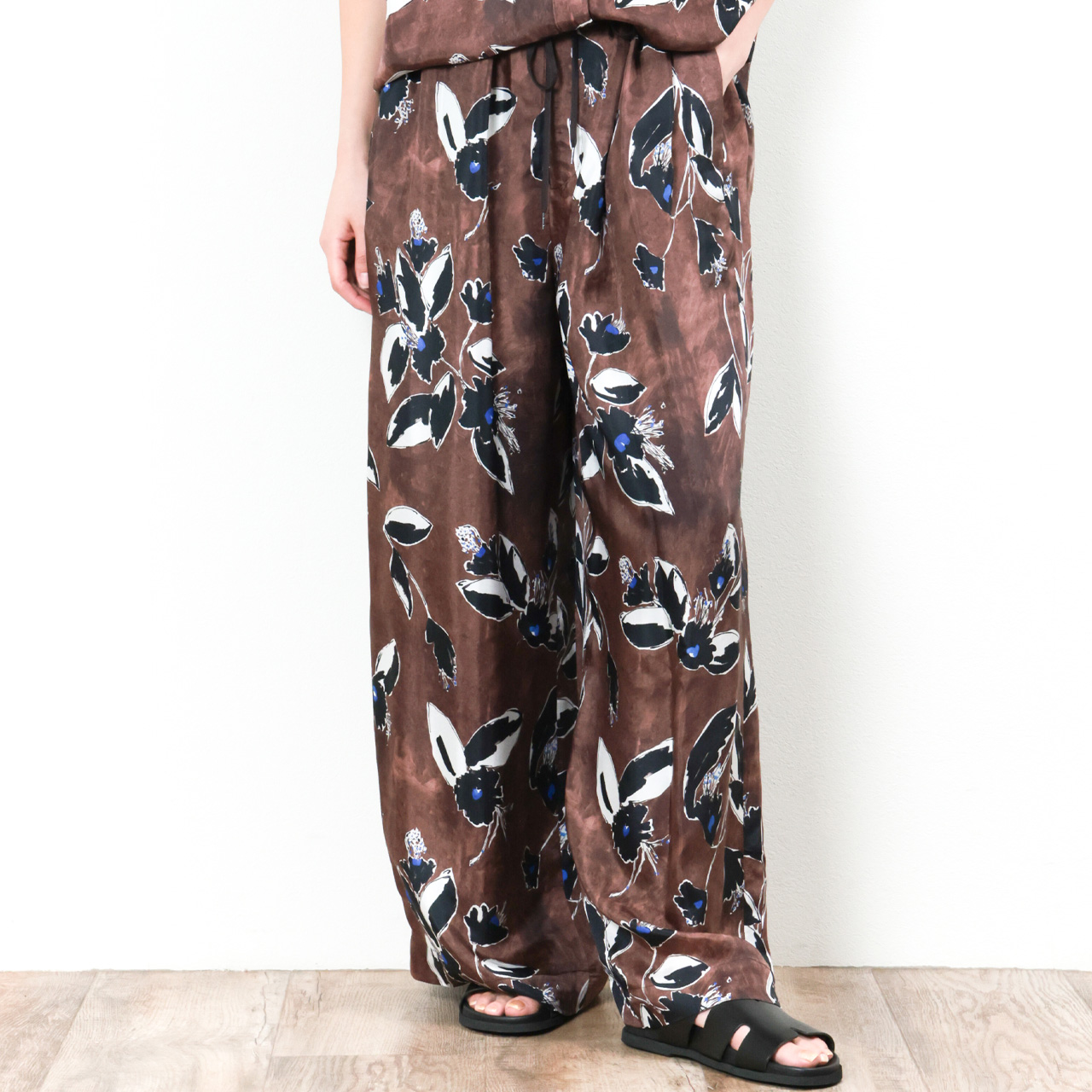 SACRA　パンツ SACRA サクラ レディース パンツ スラックス ワイド キュプラ レーヨン