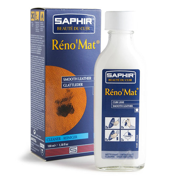 SAPHIR サフィール レノマット リムーバー シューケア 100ml 汚れ